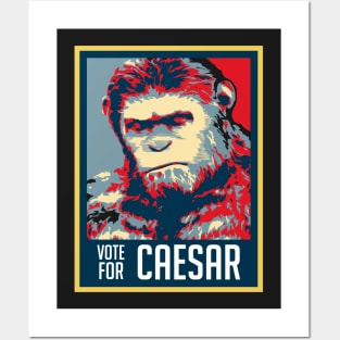 VOTE FOR CAESAR Posters and Art